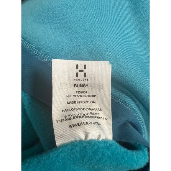 Haglofs Men's Bungy Astro Pullover Quarter Zip Fleece Layer Size XL - Picture 6 of 7